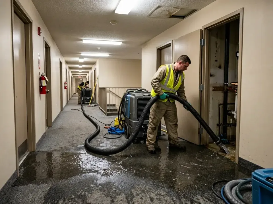 multi-unit-apartment-hallway-f-005 — frequently asked questions, Emergency Burst Pipe Water Extraction & Removal in Owings,…